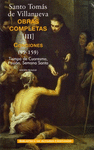 OBRAS COMPLETAS DE SANTO TOMS DE VILLANUEVA. III: CONCIONES 99-159. TIEMPO CUAR