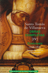 OBRAS COMPLETAS DE SANTO TOMS DE VILLANUEVA. IV: CONCIONES 160-192. TIEMPO DE P